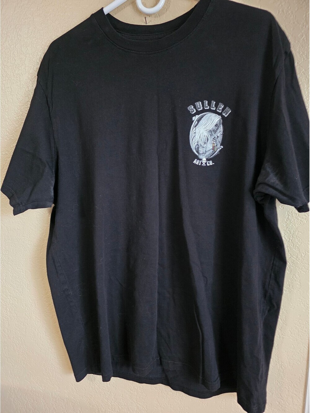 Sullen Artist Series Black T-Shirt with Graphic Print